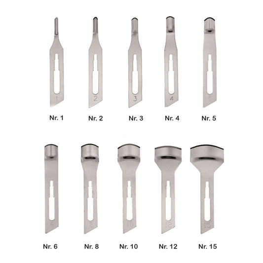 Gouge blades 100 pcs.