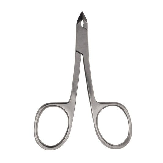 Hautzange als Augenschere - gebogene Schneide - 9.0 cm