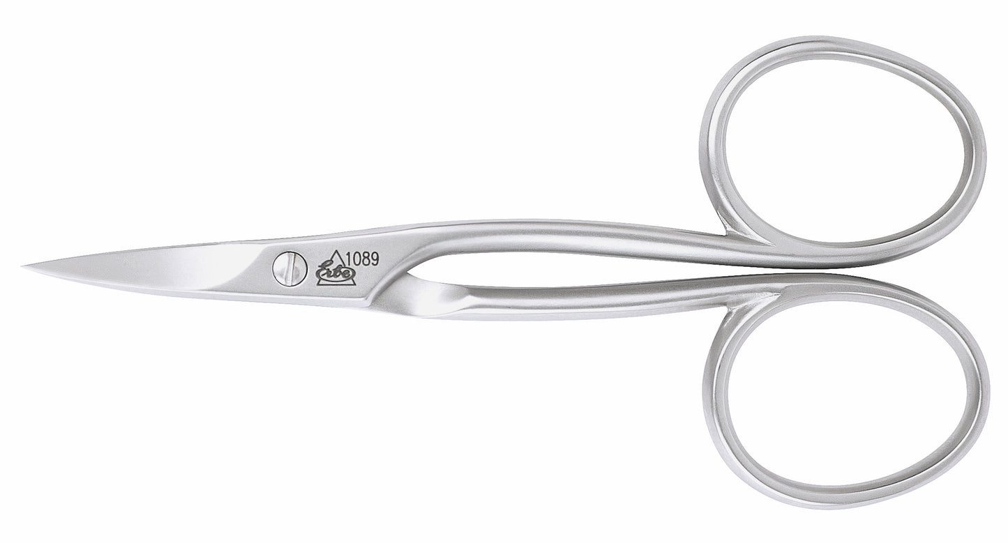 Erbe cuticle scissors cm 9 Inox "Premium", round stem, ground