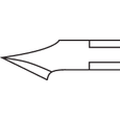 AESCULAP Hautzange HF443R – Zeichnung