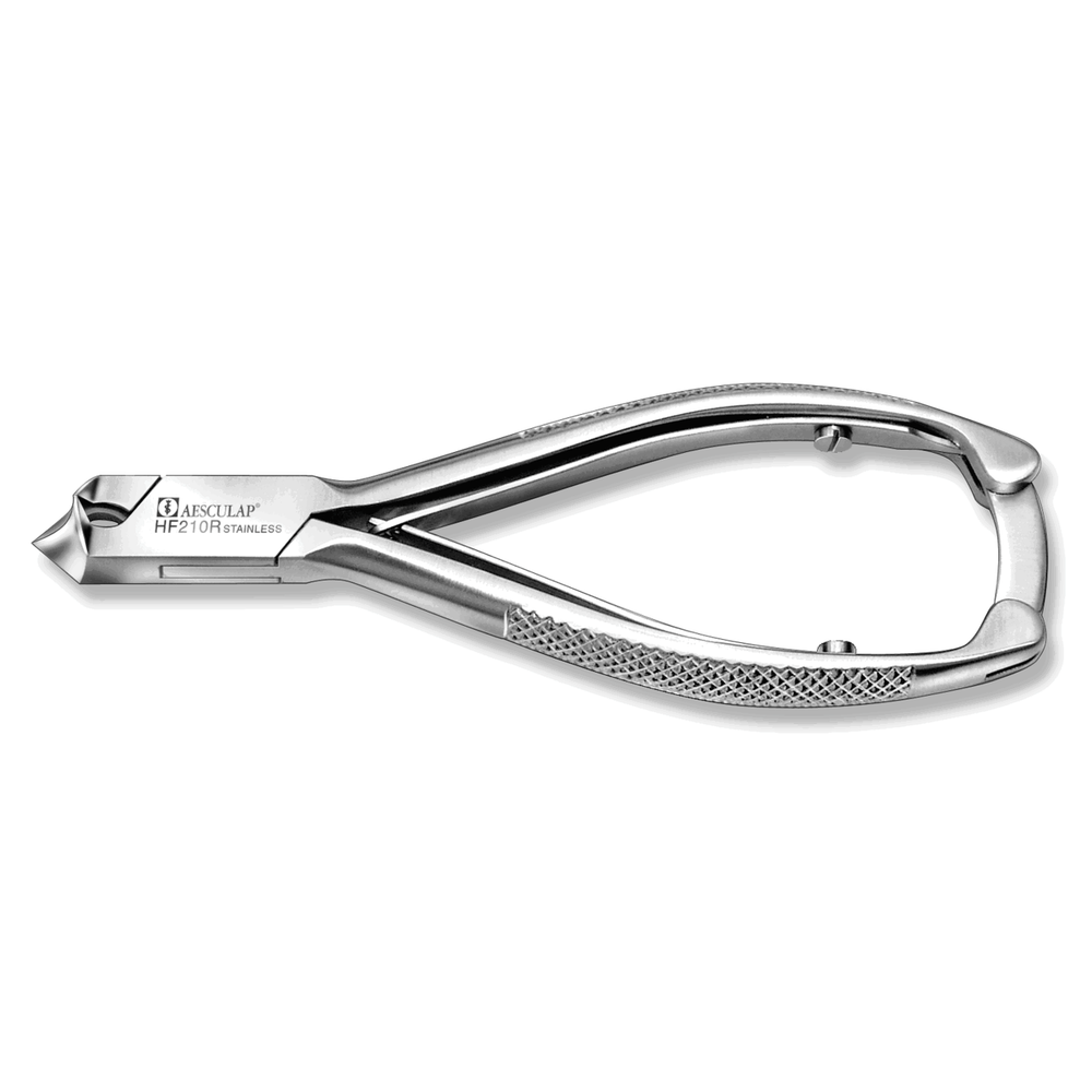 AESCULAP Kopfschneider HF210R – 13,5 cm, hohle Schneide