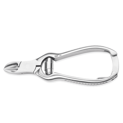 AESCULAP Nagelzange HF241R – 12 cm, ausgehöhlte Schneide mit Puffer-Feder