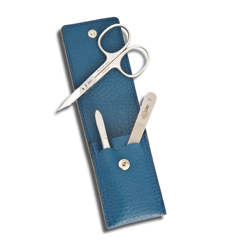 DREITURM 3-teiliges Maniküre-Etui – Kompakt, hochwertig, Made in Solingen - Modell Die Bunten