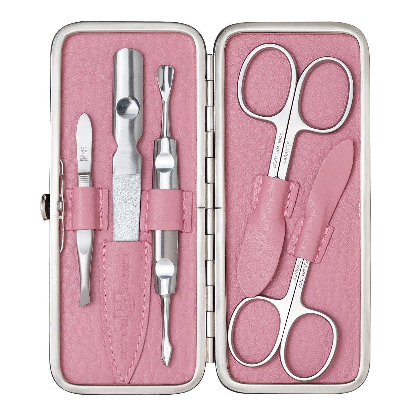DREITURM 5-teiliges Maniküre-Etui – Präzision & Qualität aus Solingen - Modell Die Bunten