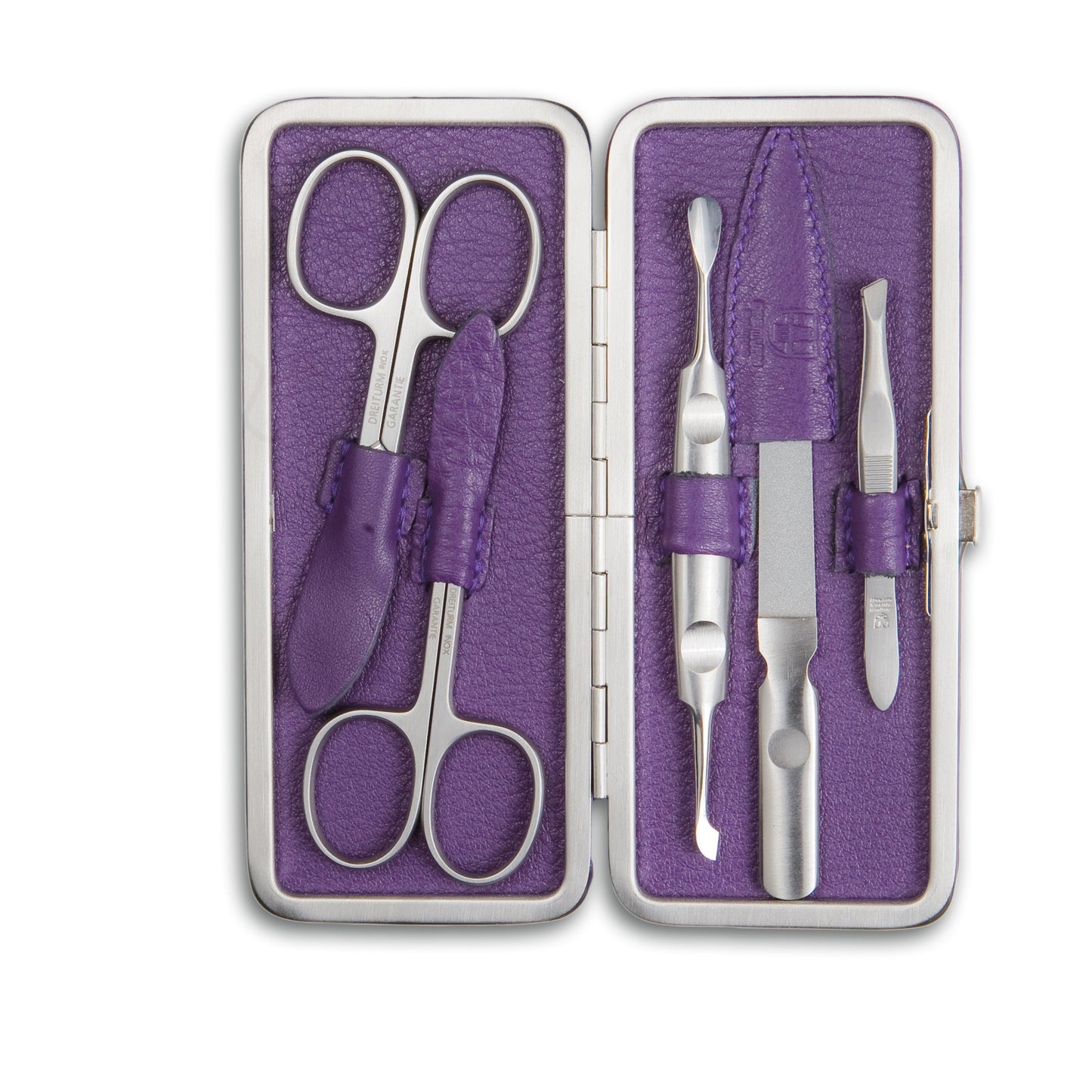 DREITURM 5-teiliges Maniküre-Etui – Präzision & Qualität aus Solingen - Modell Die Bunten