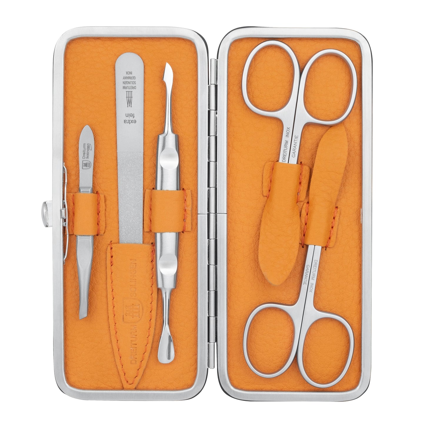 DREITURM 5-teiliges Maniküre-Etui – Präzision & Qualität aus Solingen - Modell Die Bunten