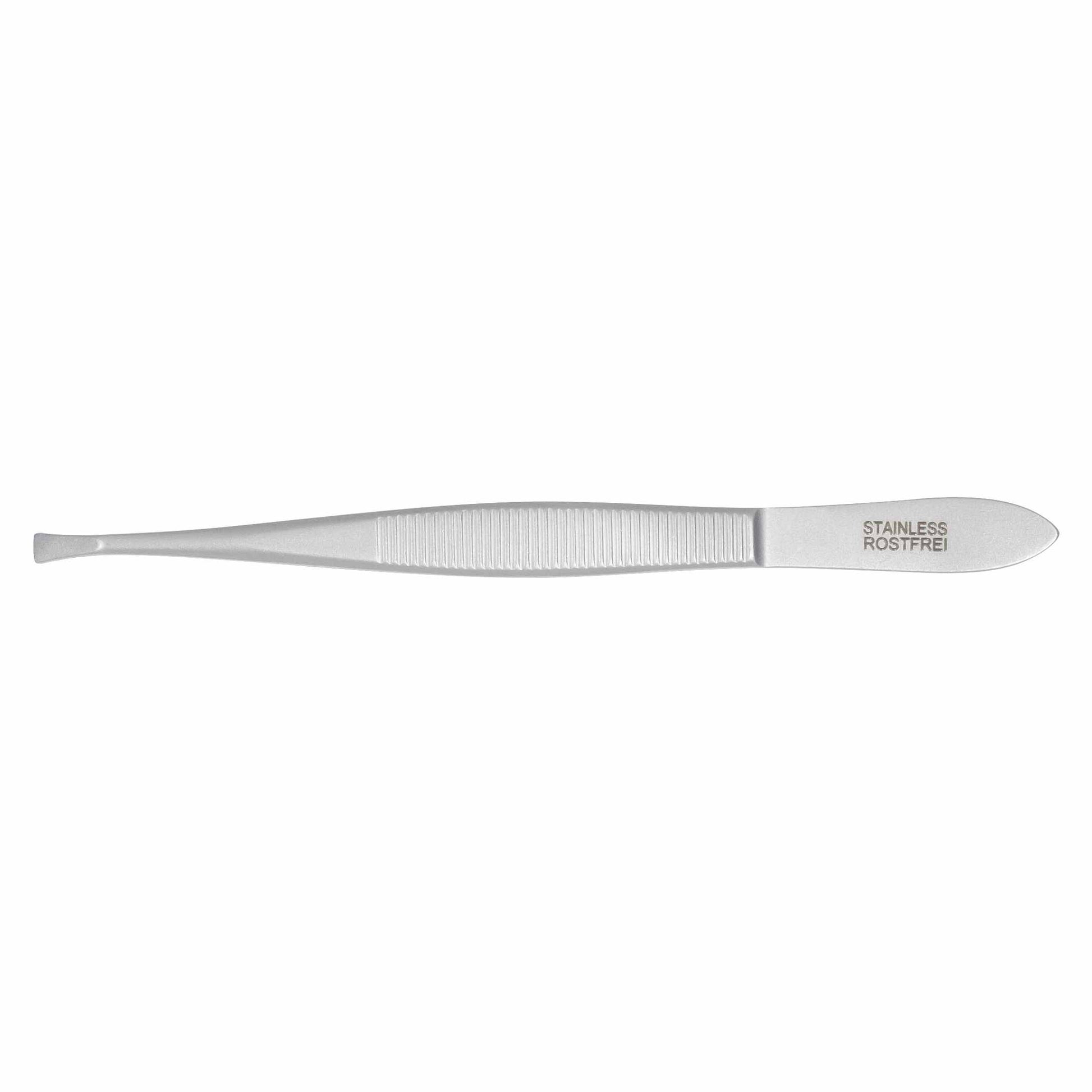 DREITURM Pinzette – 3,5" – abgewinkelte Spitze – Made in Solingen