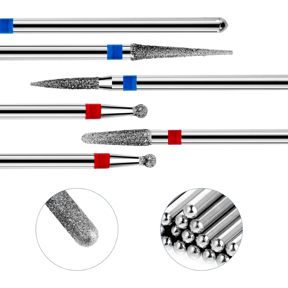 Diamant-Nagelfräser Set