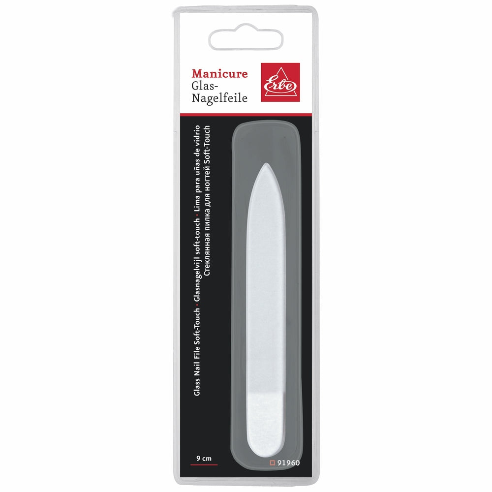 ERBE-GLAS-MINIFEILE MM 90 X 2, EINSEITIG