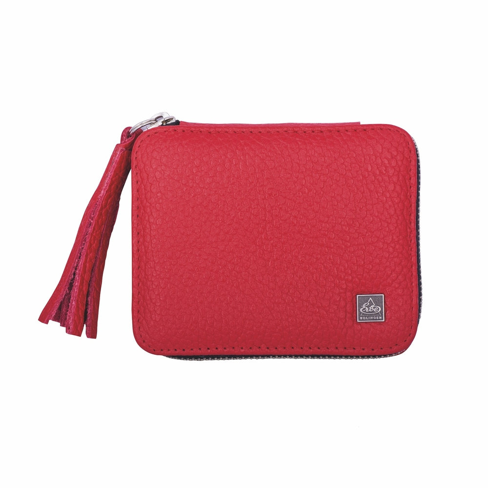 ERBE-MANICURE RV-ETUI DUNKELBLAU 5-TLG SERIE "TIVOLI" 5-teilig- Rot