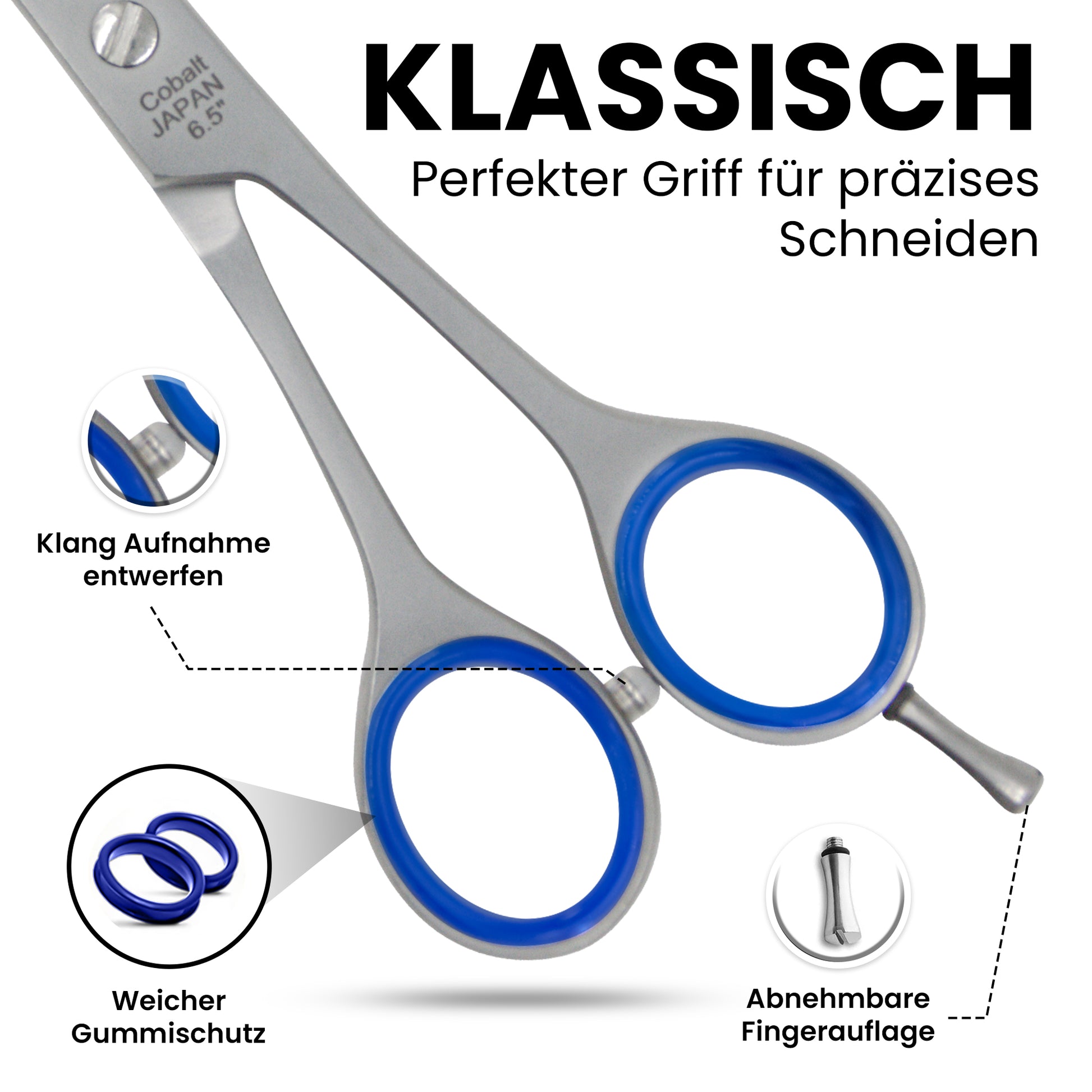 EXCELLENT Profi Effilierschere 6,5 Zoll