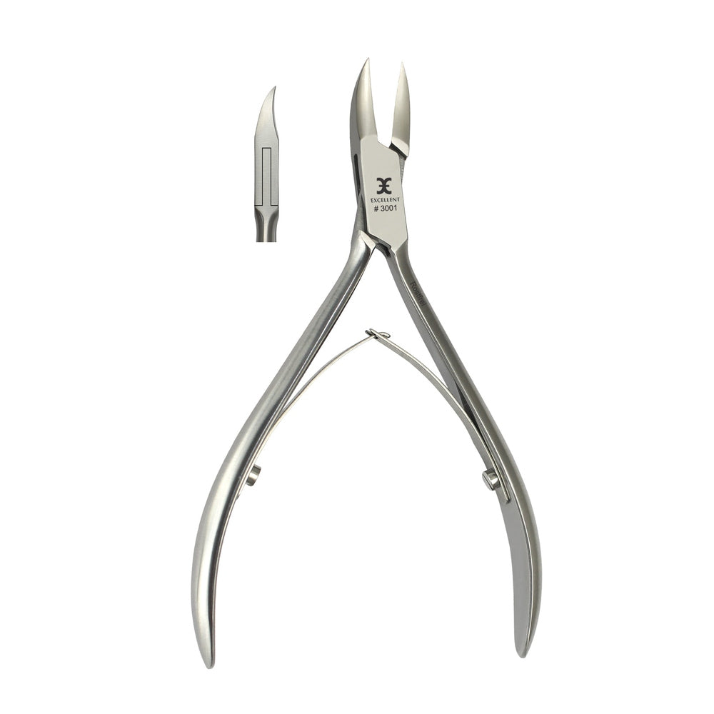 Eckennagelzange 11.5 cm - Modell Schneide leicht gebogen