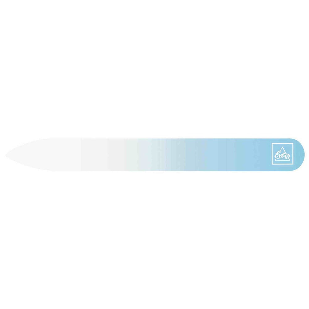 Erbe Glasfeile Soft-Touch Pastell Blau 90 x 3 mm zweiseitig