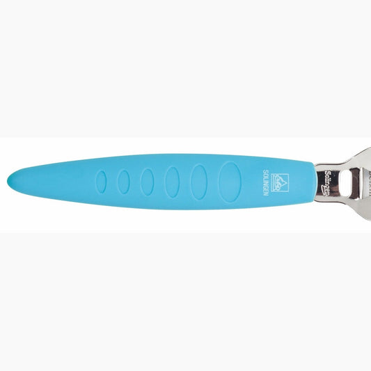 Erbe Hornhauthobel Pastell Blau – ergonomische Griffform