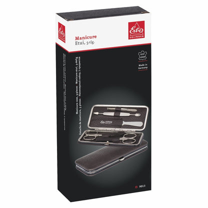 Erbe Manicure Buegeletui Braun 5-teilig