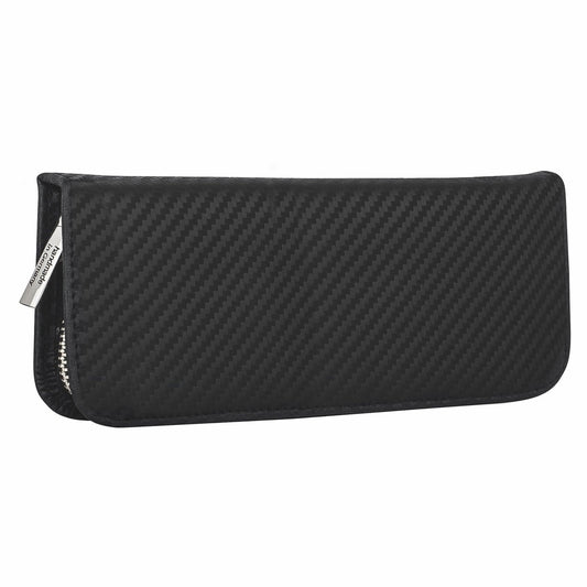 Erbe Maniküre Etui Carbon inox 5-teilig – Farbe Schwarz