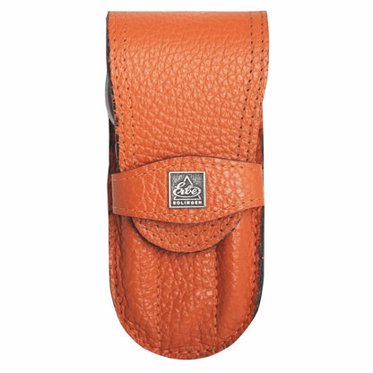 Erbe Manicure Stecketui inox Orange Nagel und Hautschere