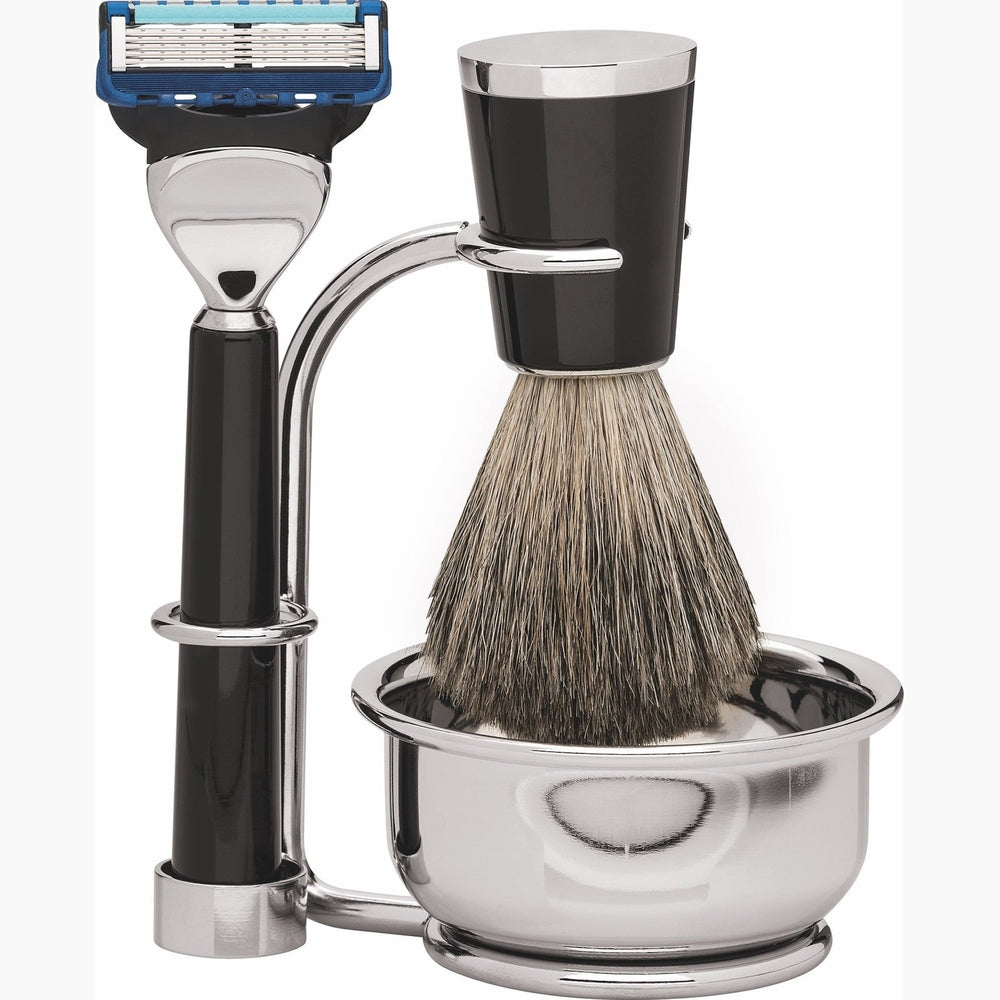 Erbe New York Rasierset Gillette Fusion Schwarz 4-teilig