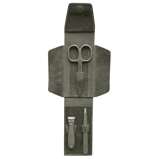 Etui Modell Texas S Grau - Made in Solingen