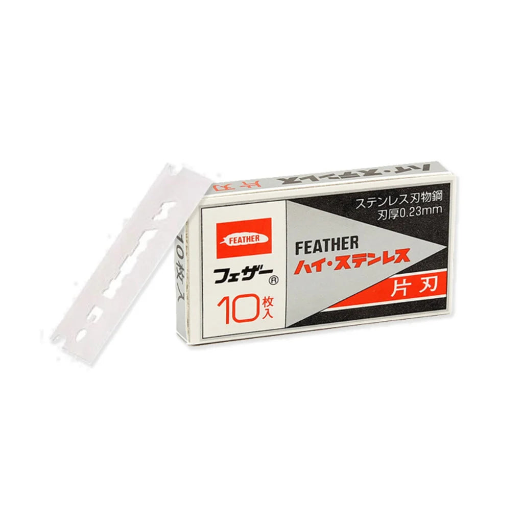 Feather - 10 Rasierklingen für Rasierhobel - FH-10