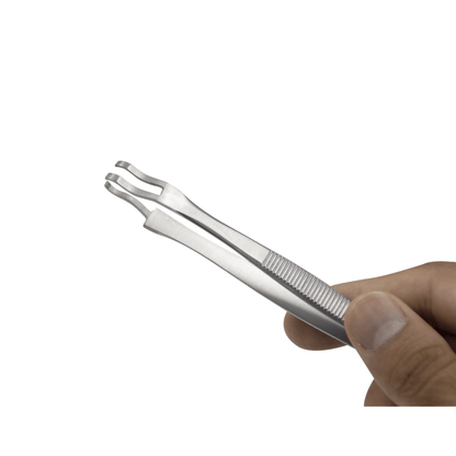 Fräserpinzette | Sterilisationszange 13 cm