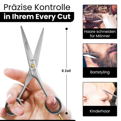Excellent extra scharfe Premium Friseurschere – Rostfreier Edelstahl, Ansicht 4