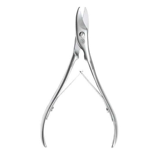 Fußnagelschere, Zangenform, rostfrei, Inox, 11 cm