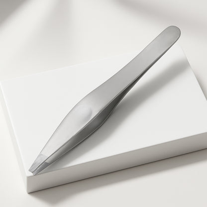 Haarzupf-Pinzette - Spitze schräg