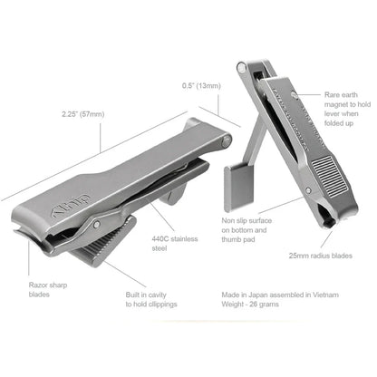 Klhip Ultimate Clipper – Nagelknipser - Patentiertes Design