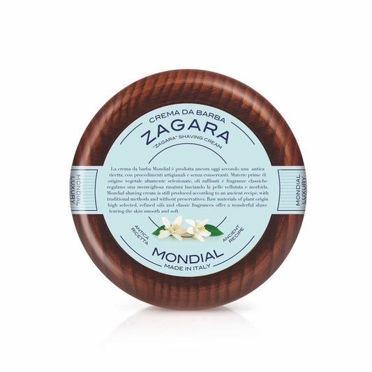 Mondial Shaving Cream Holztiegel Zagara 140 ml