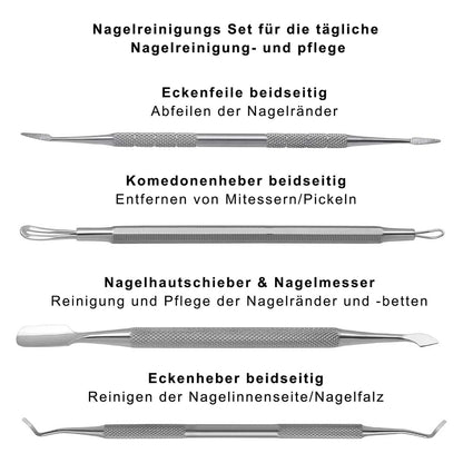 Nagelreinigungs Set 4 tlg.
