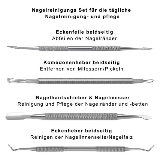 Nagelreinigungs Set 4 tlg.