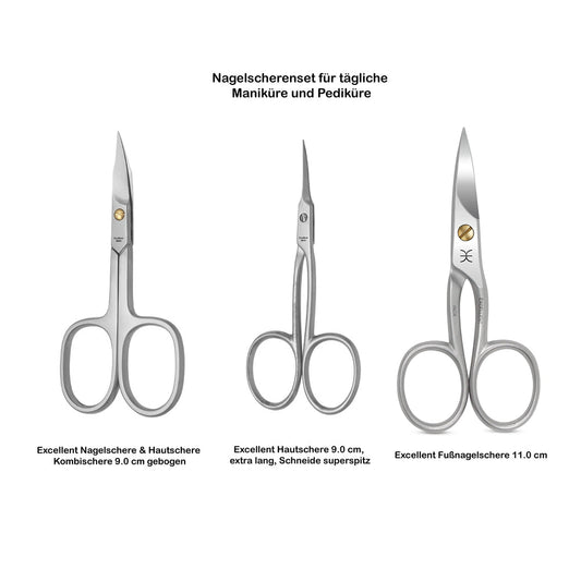 Nagelscheren Set für Finger- und Fußnägel