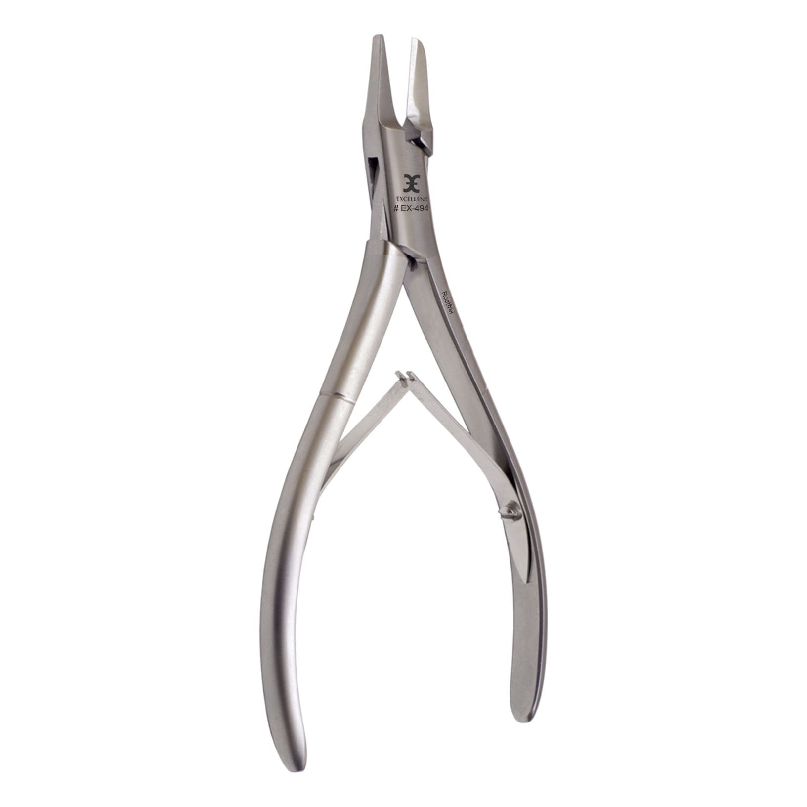 Nagelspalterzange 13.0 cm, mattiert