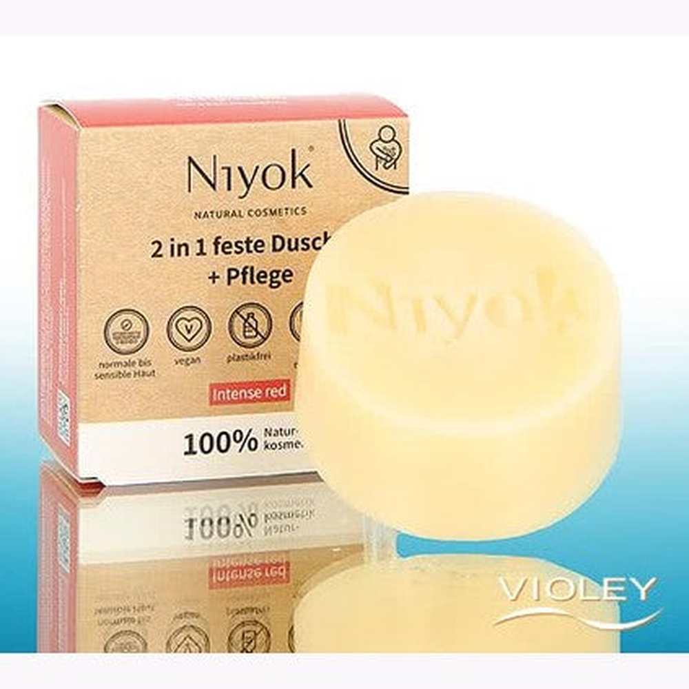 Niyok Feste Dusche Intense Red 2 in 1