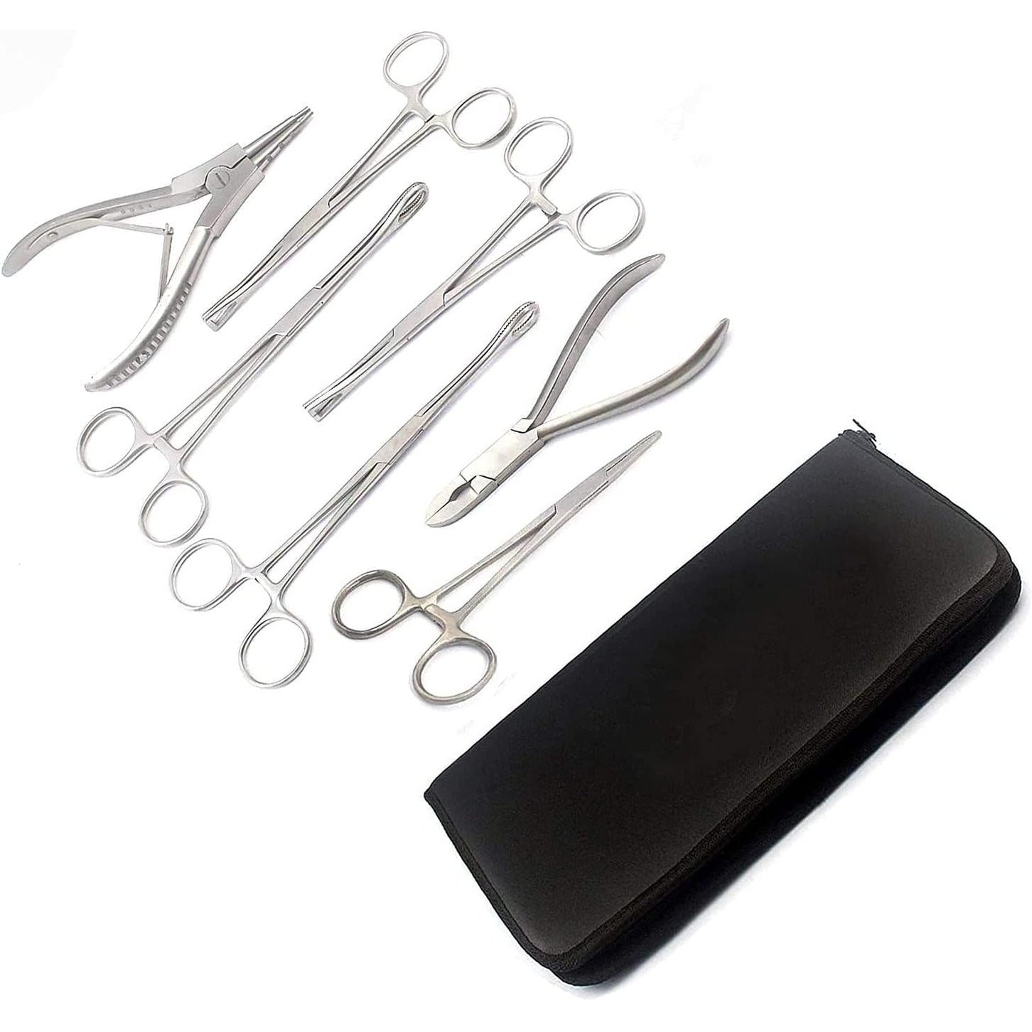 Piercing Zangen & Klemmen Set