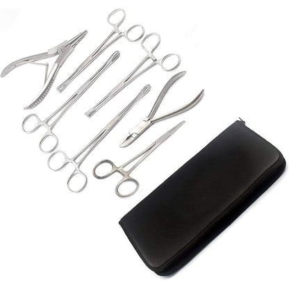 Piercing Zangen & Klemmen Set