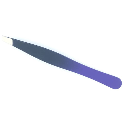 Pinzette schräg, inkl. Lederetui