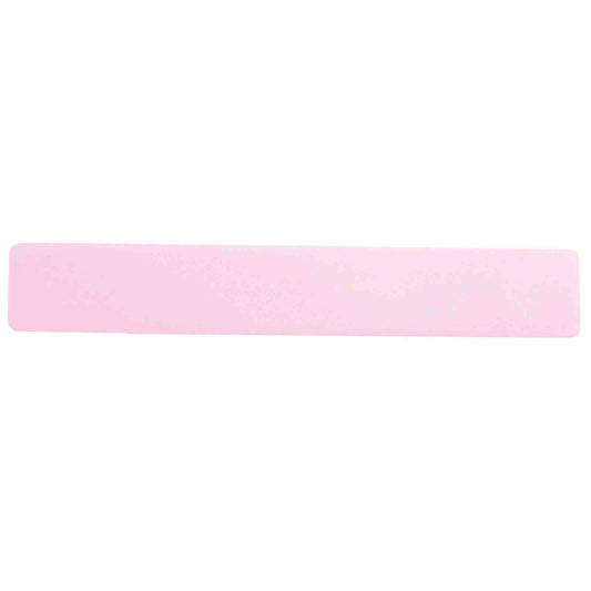 Polierfeile, rechteckig, rosa/weiß