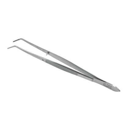 Präzisionpinzette mit Klemme - extra lang