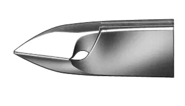 RUCK Hautzange - mit schräger Schneide