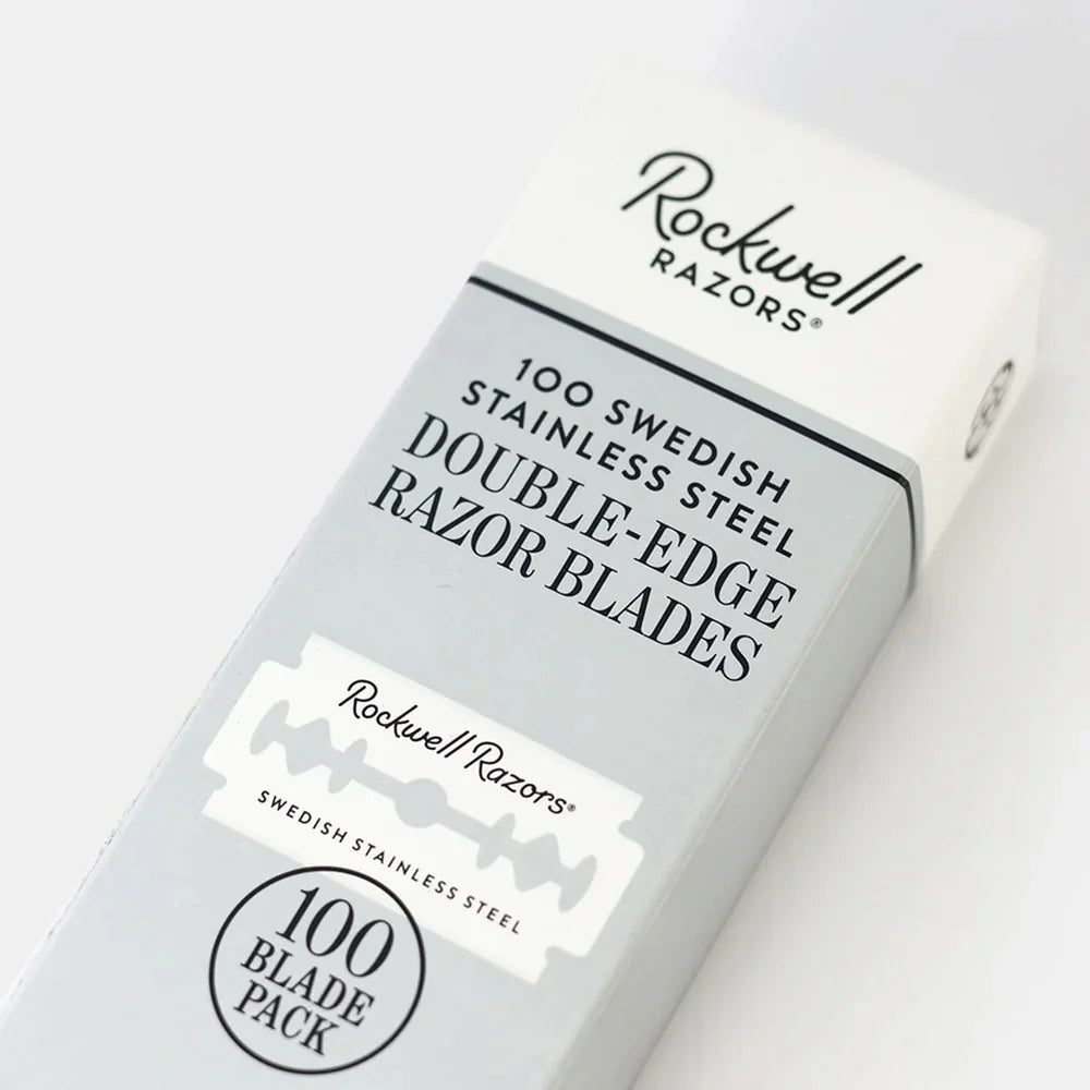Rockwell Rasierer Doppelseitige Rasierklingen – 100er-Pack