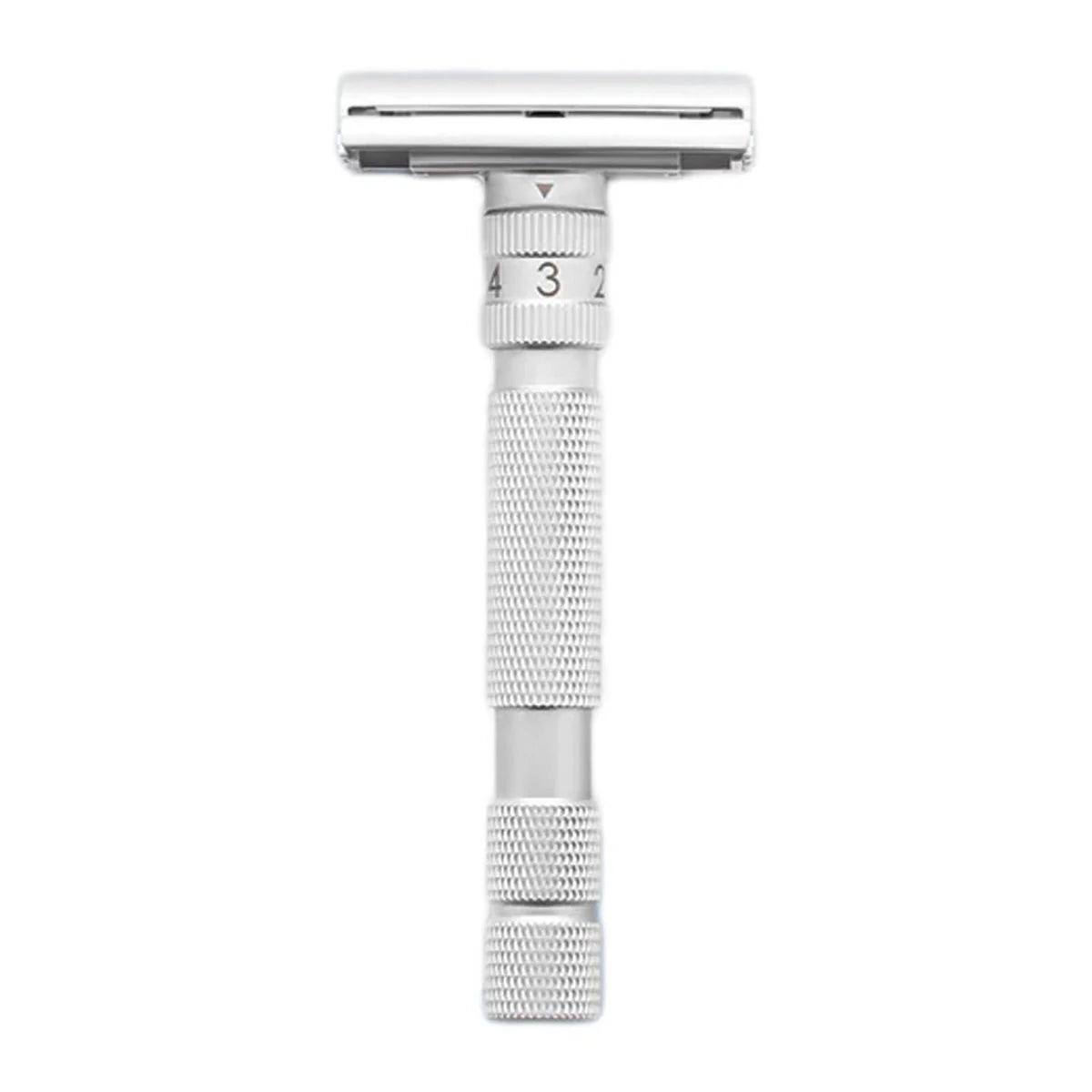 Rockwell Razors T2 Rasierhobel – gebürstetes Chrom