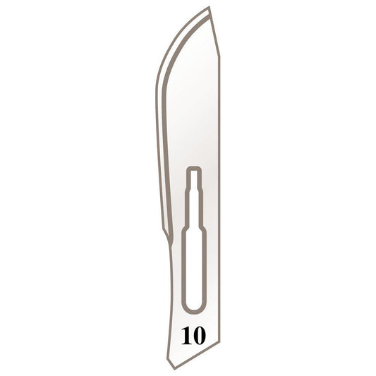 Skalpellhalter Klingen Nr. 10 für Griff Nr. 3
