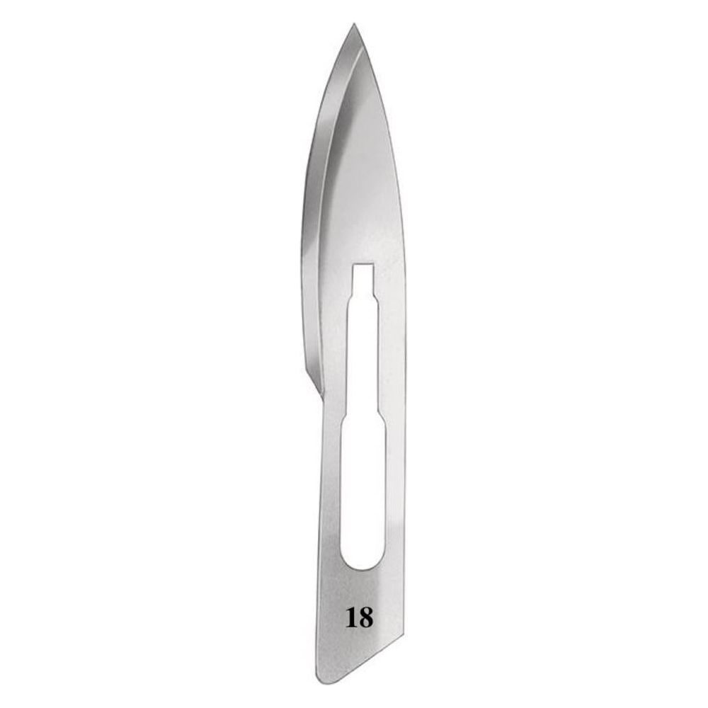 Skalpellhalter Klingen Nr. 18 für Griff Nr. 4