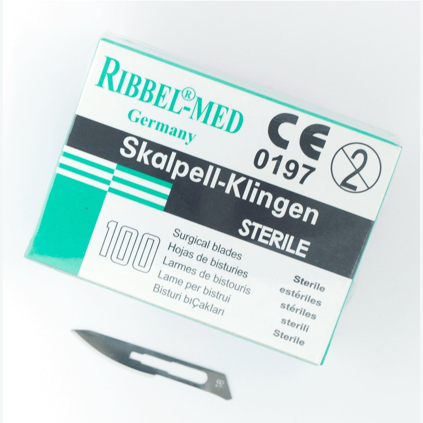 Skalpellhalter Klingen Nr. 18 für Griff Nr. 4
