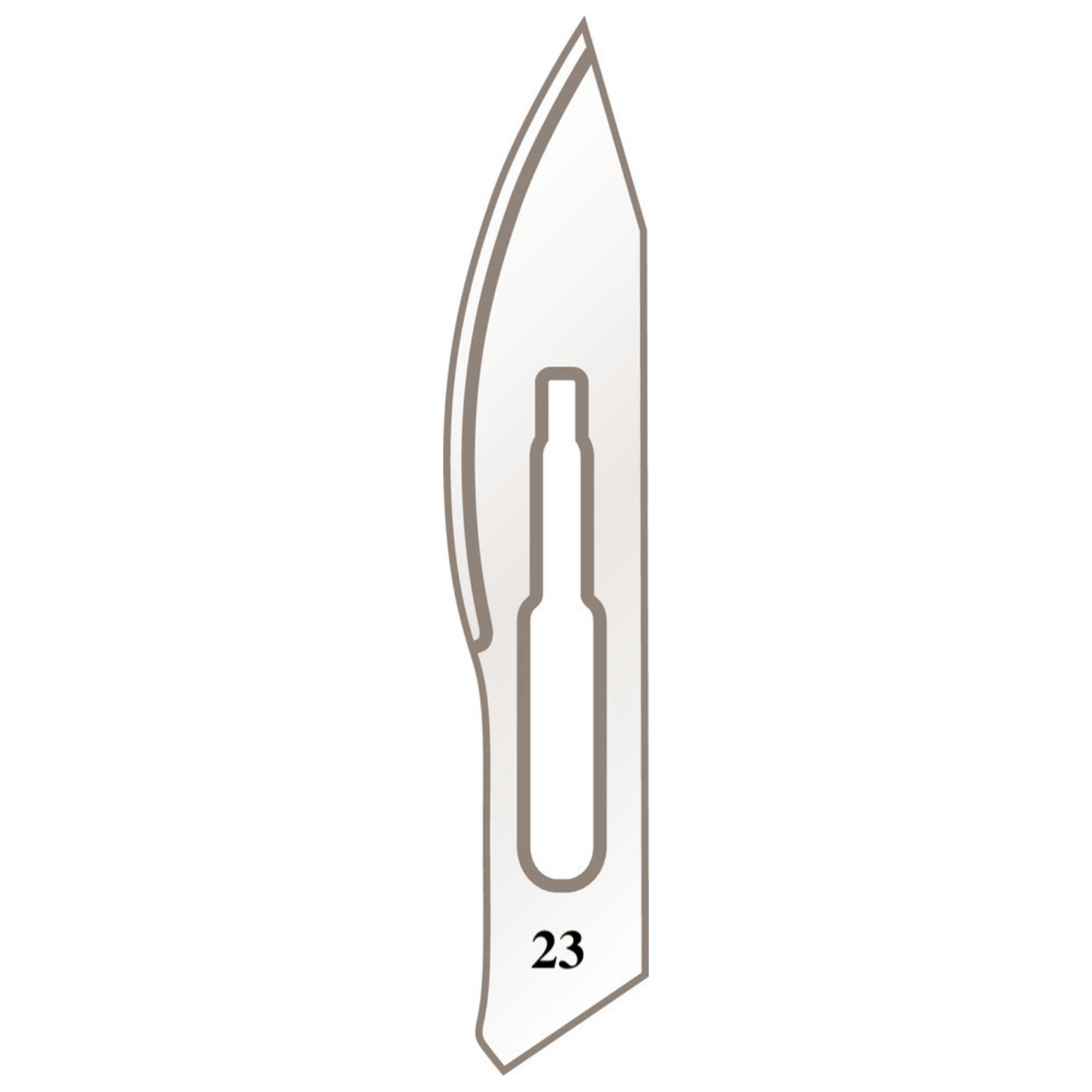 Skalpellhalter Klingen Nr. 23 für Griff Nr. 4