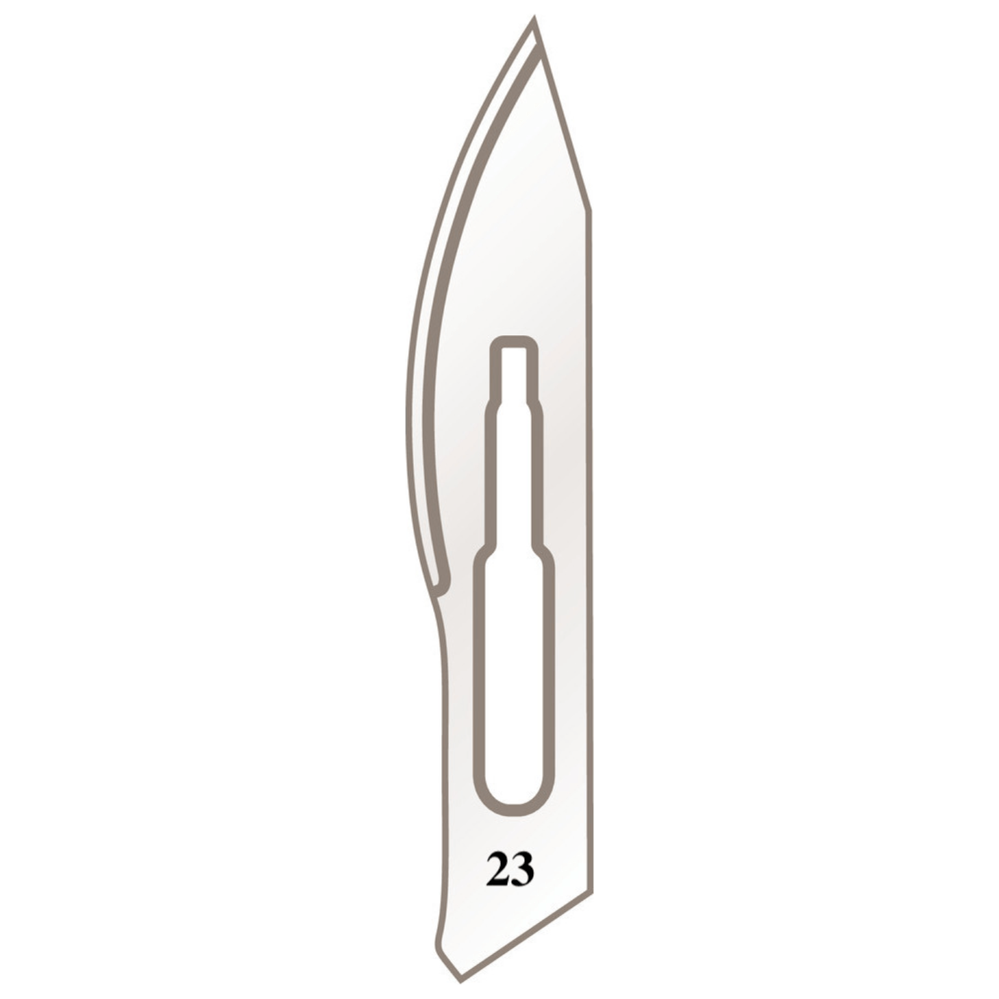 Skalpellhalter Klingen Nr. 23 für Griff Nr. 4