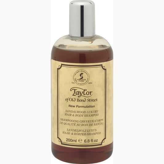 Taylor of Old Bond Street Sandalwood Hair & Body Shampoo 200 ml