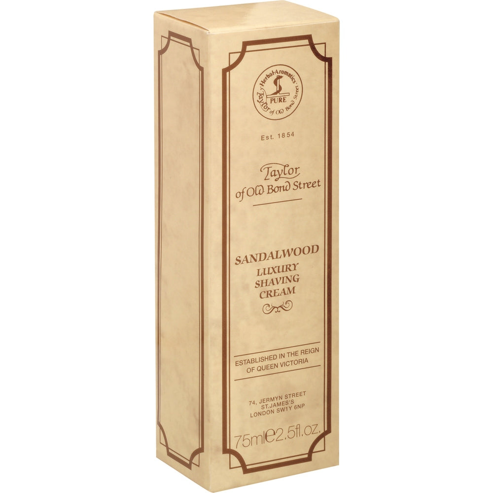 Taylor of Old Bond Street Sandelholz Rasiercreme Tube 75 ml